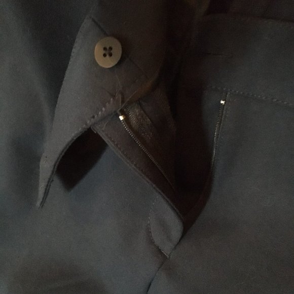 Bylyse Dark Navy Blue Trousers - Picture 8 of 12